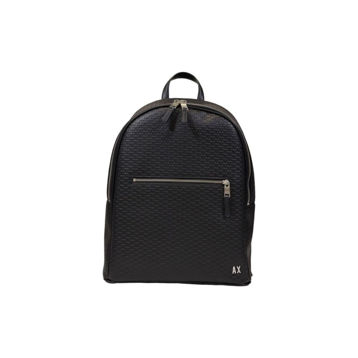 Armani Exchange Black Polyester Backpack