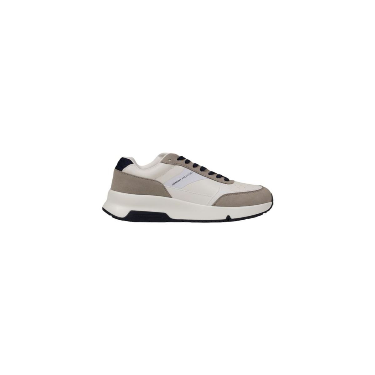 Armani Exchange White Polyester Sneakers