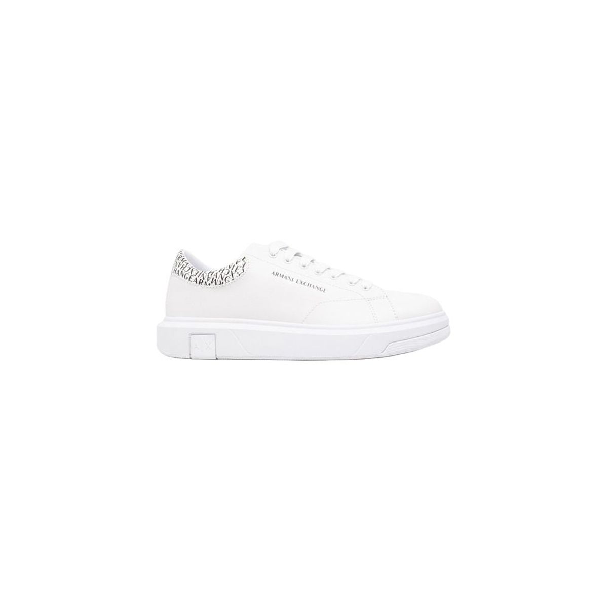 Armani Exchange White Polyester Sneakers