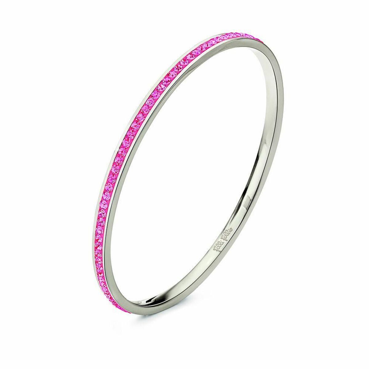 Armbånd Folli Follie 3B13F010D Pink (17 cm)