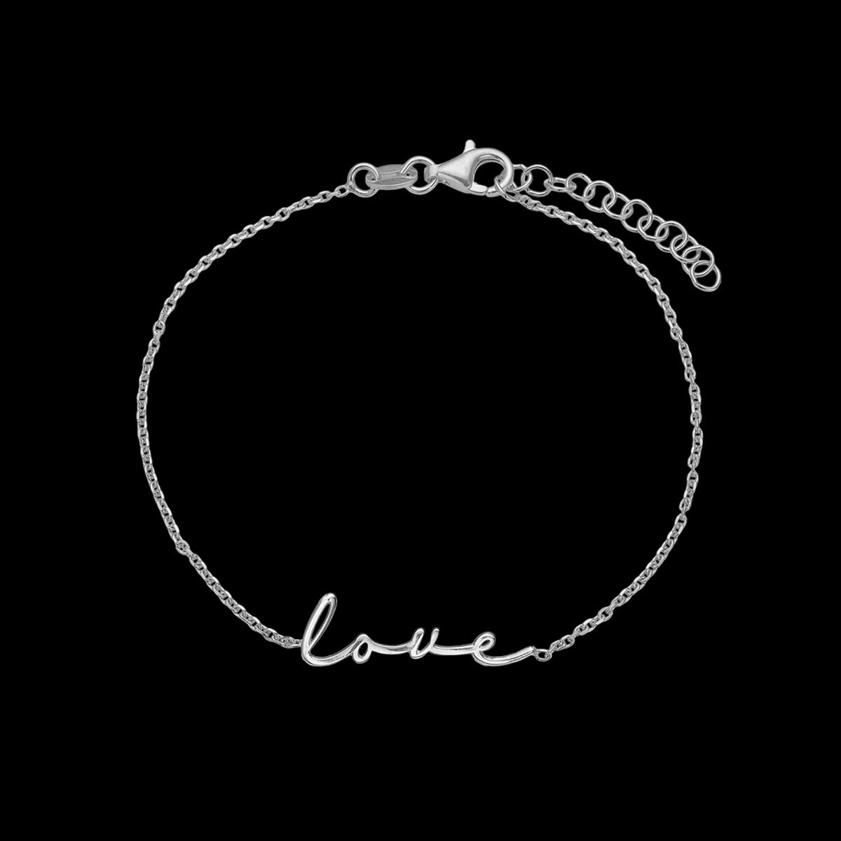 Armbånd, Love - Sølv