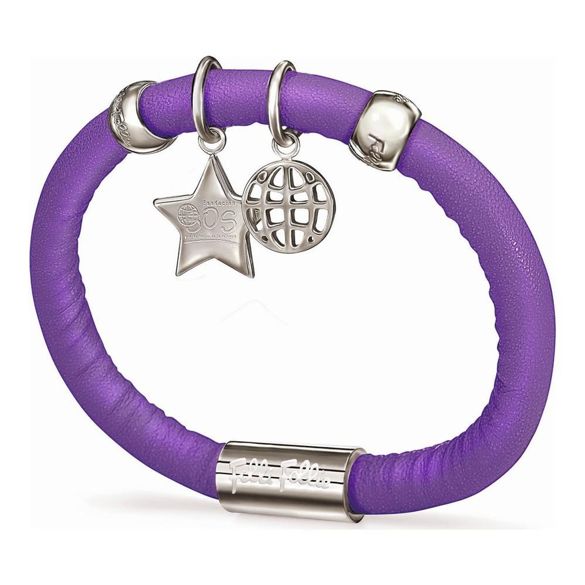 Armbånd til kvinder Folli Follie 1B13F046 16 cm Violet