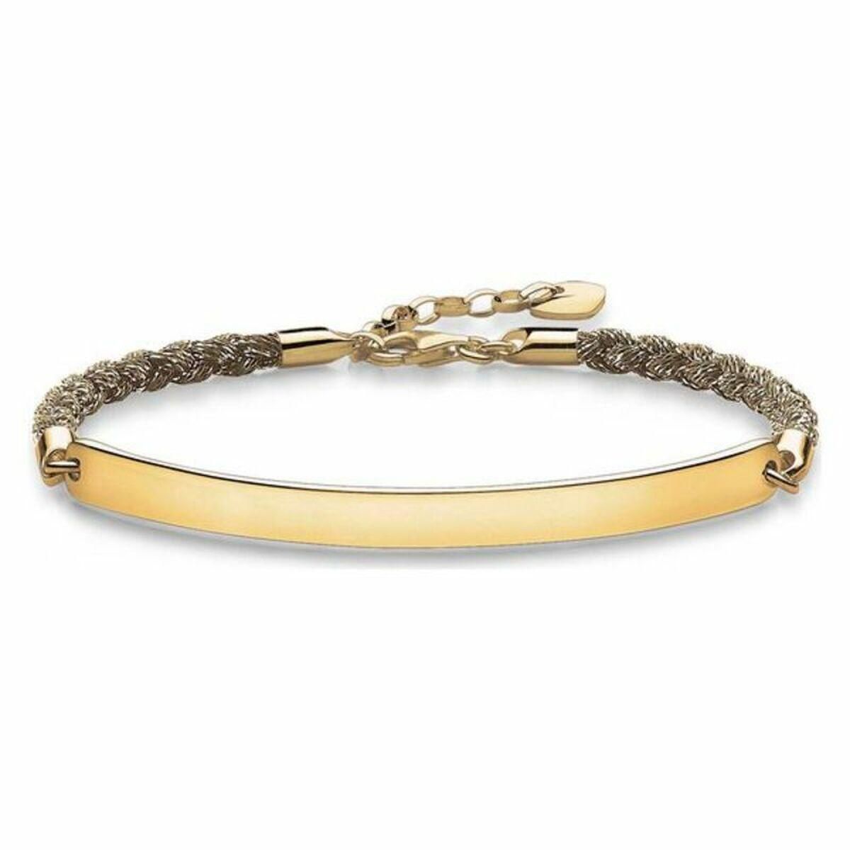 Armbånd til kvinder Thomas Sabo 19,5 cm Guld