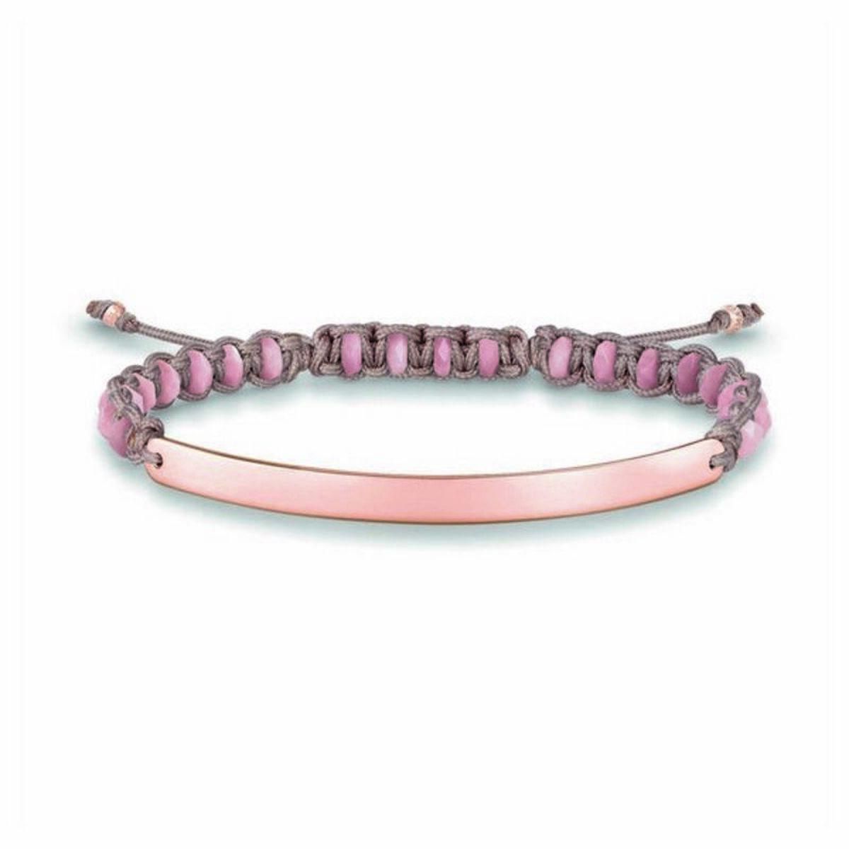 Armbånd til kvinder Thomas Sabo LBA0054 (21 cm) (21 cm) Pink