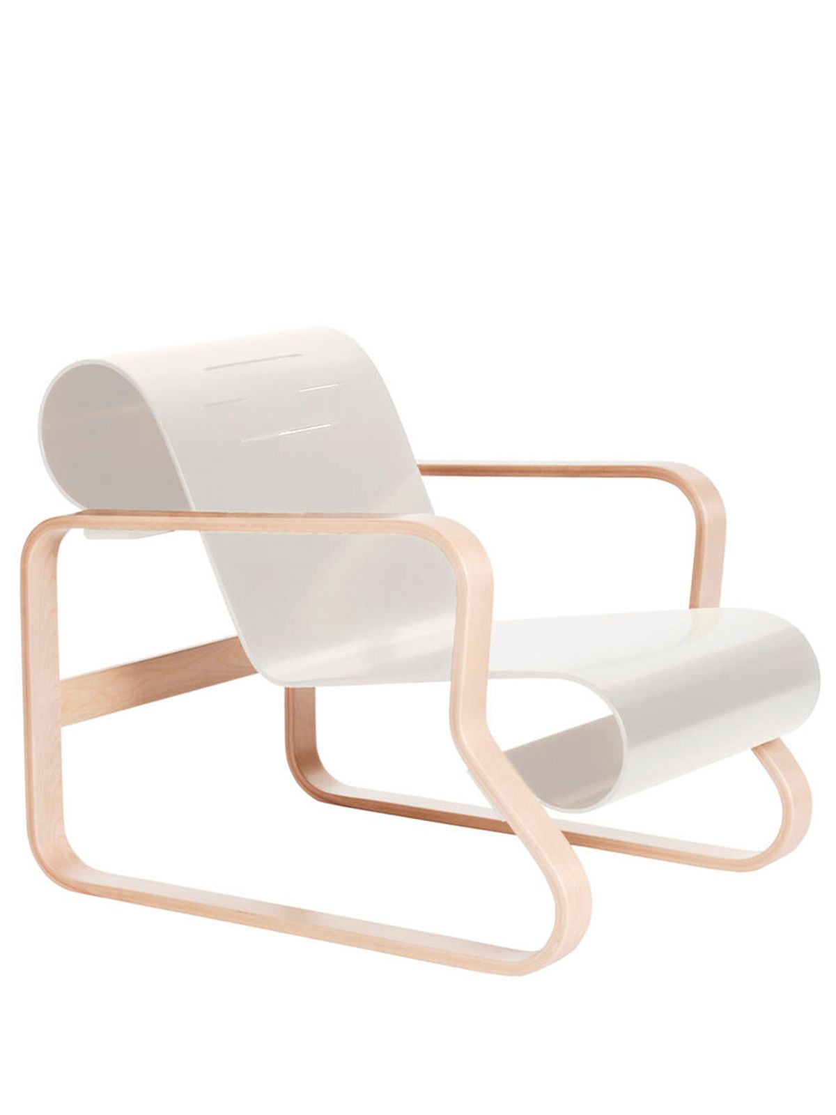 Armchair 41, Paimio fra Artek (Hvid)