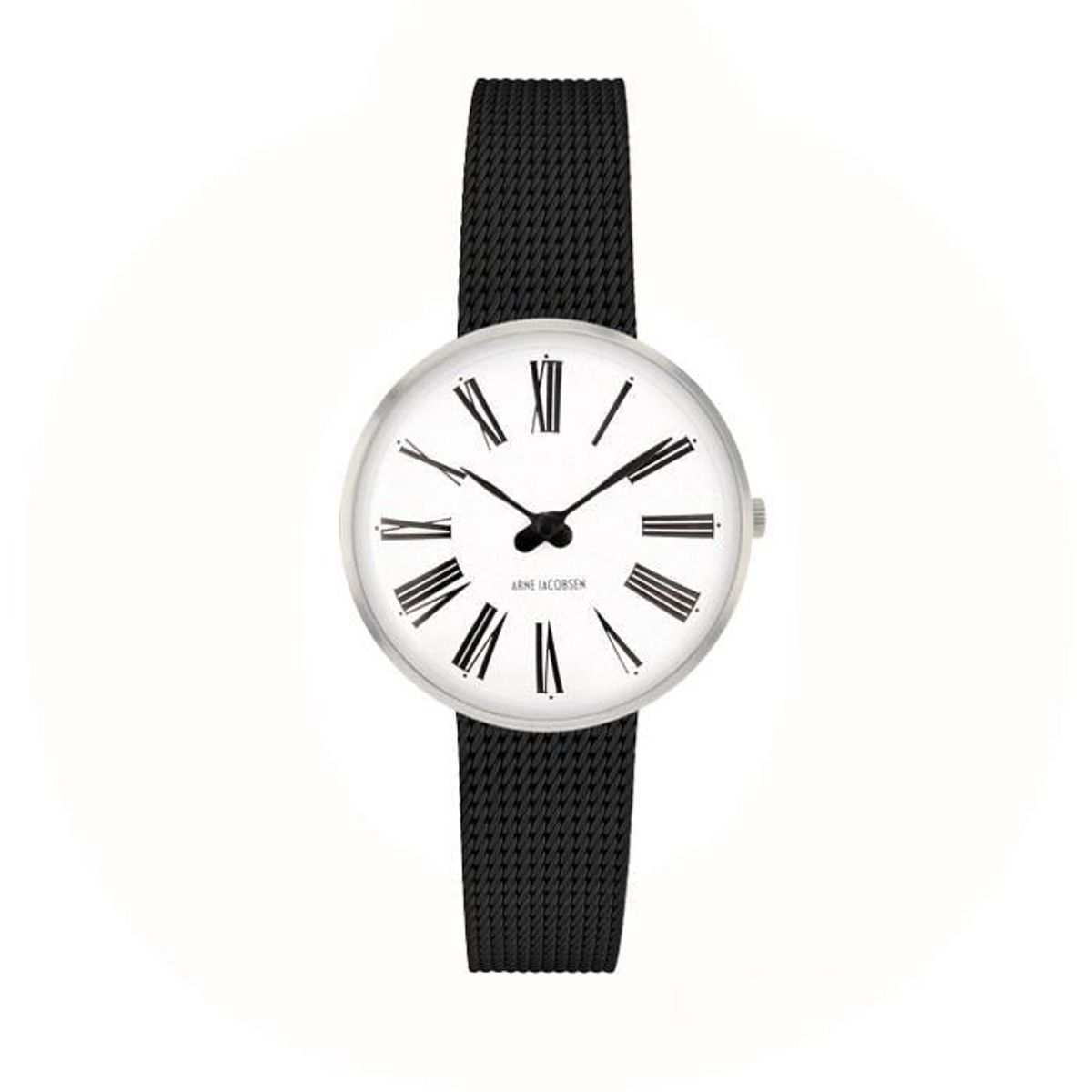 Arne Jacobsen - Roman Ur Ø30 mm stål 53300-1410