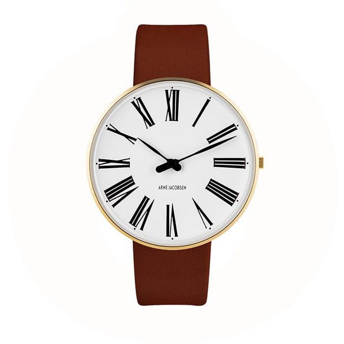 Arne Jacobsen - Roman Ur Ø40 mm guldfarvet stål 53308-2007