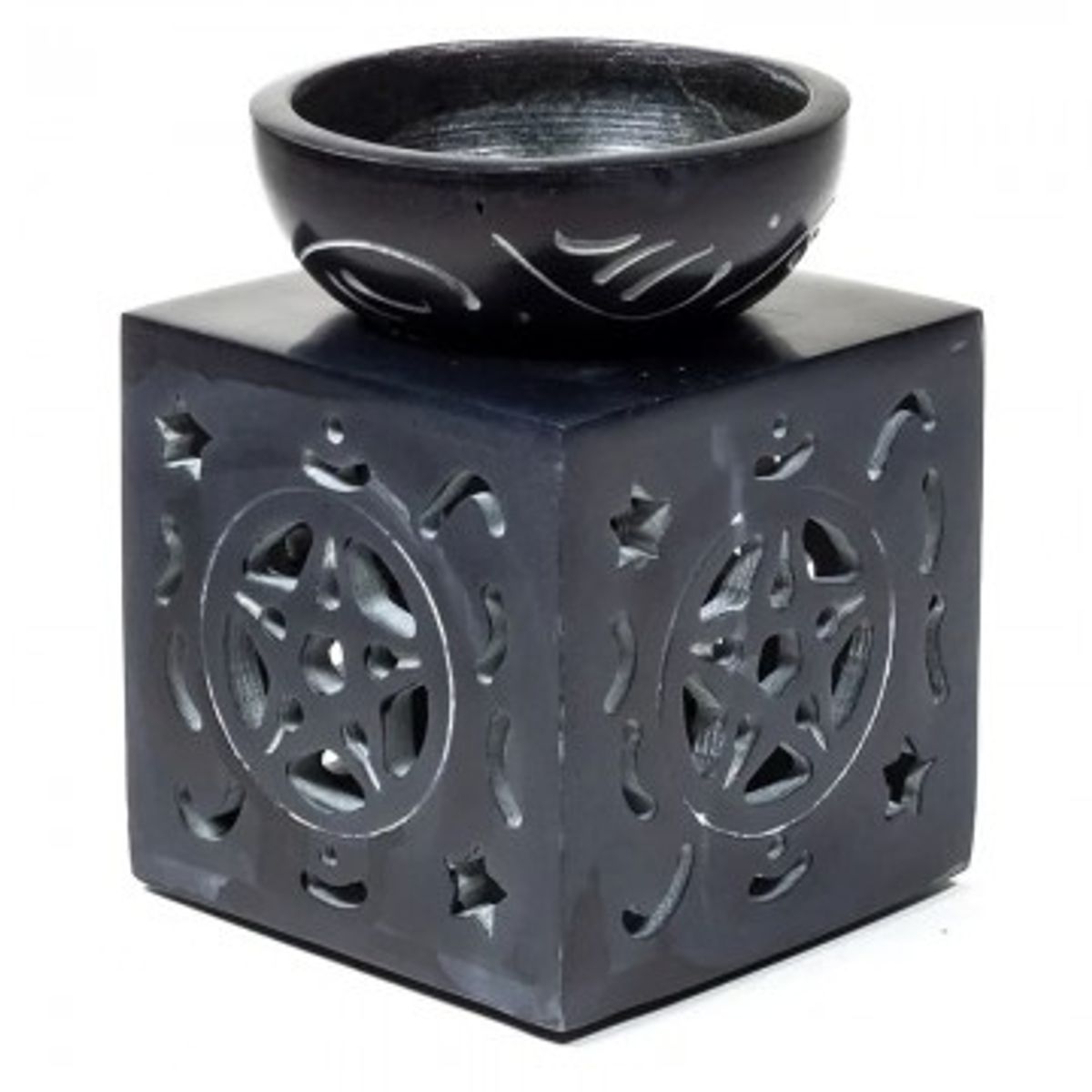 Aromalampe med pentagram - Duftlamper - GodKarmaShop