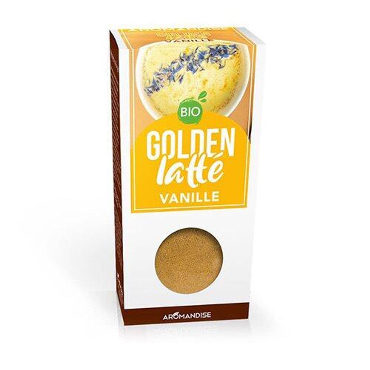 Aromandise Golden latté Vanilje Ø, 60g