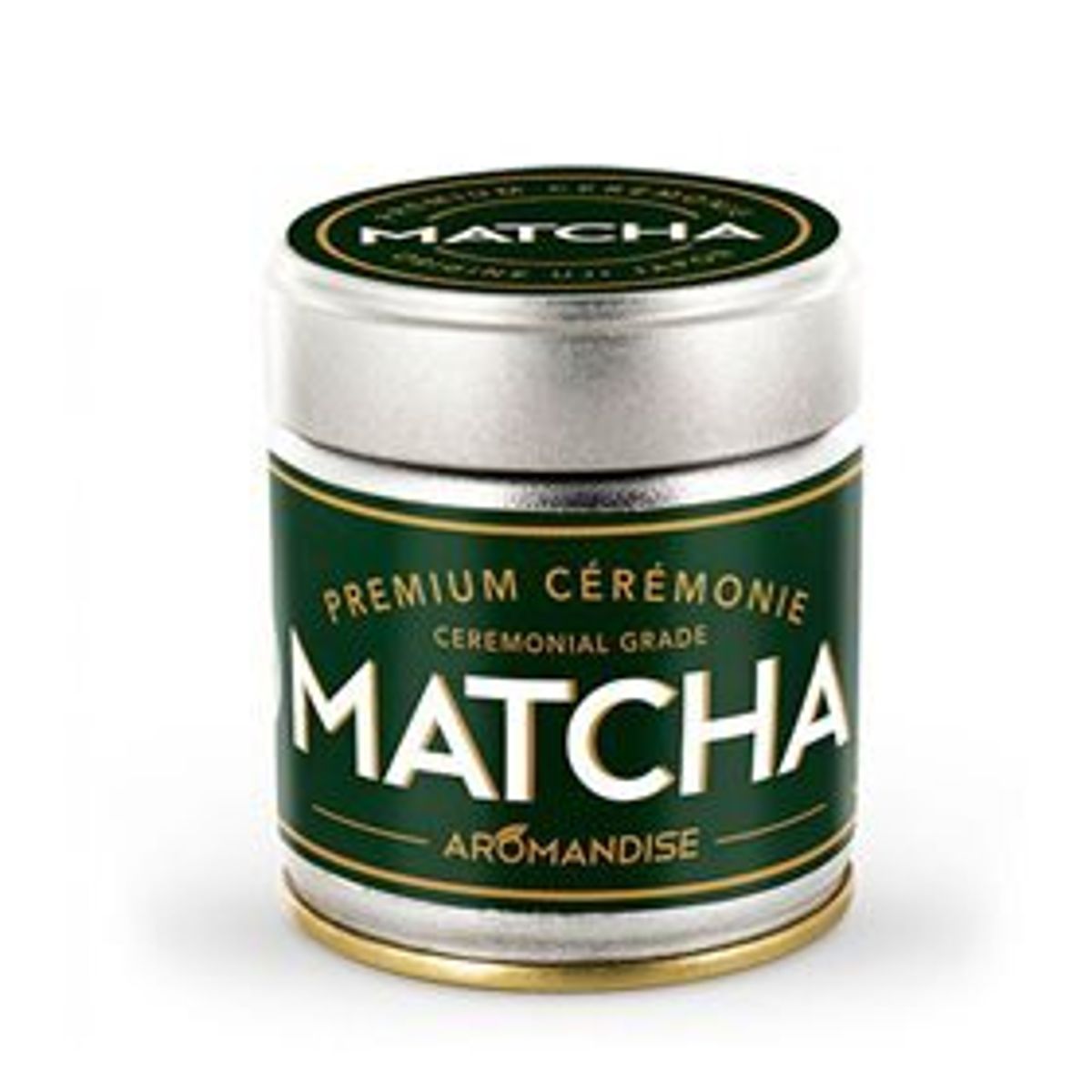 Aromandise Matcha ceremonial grade grøn te pulver Ø, 30g.