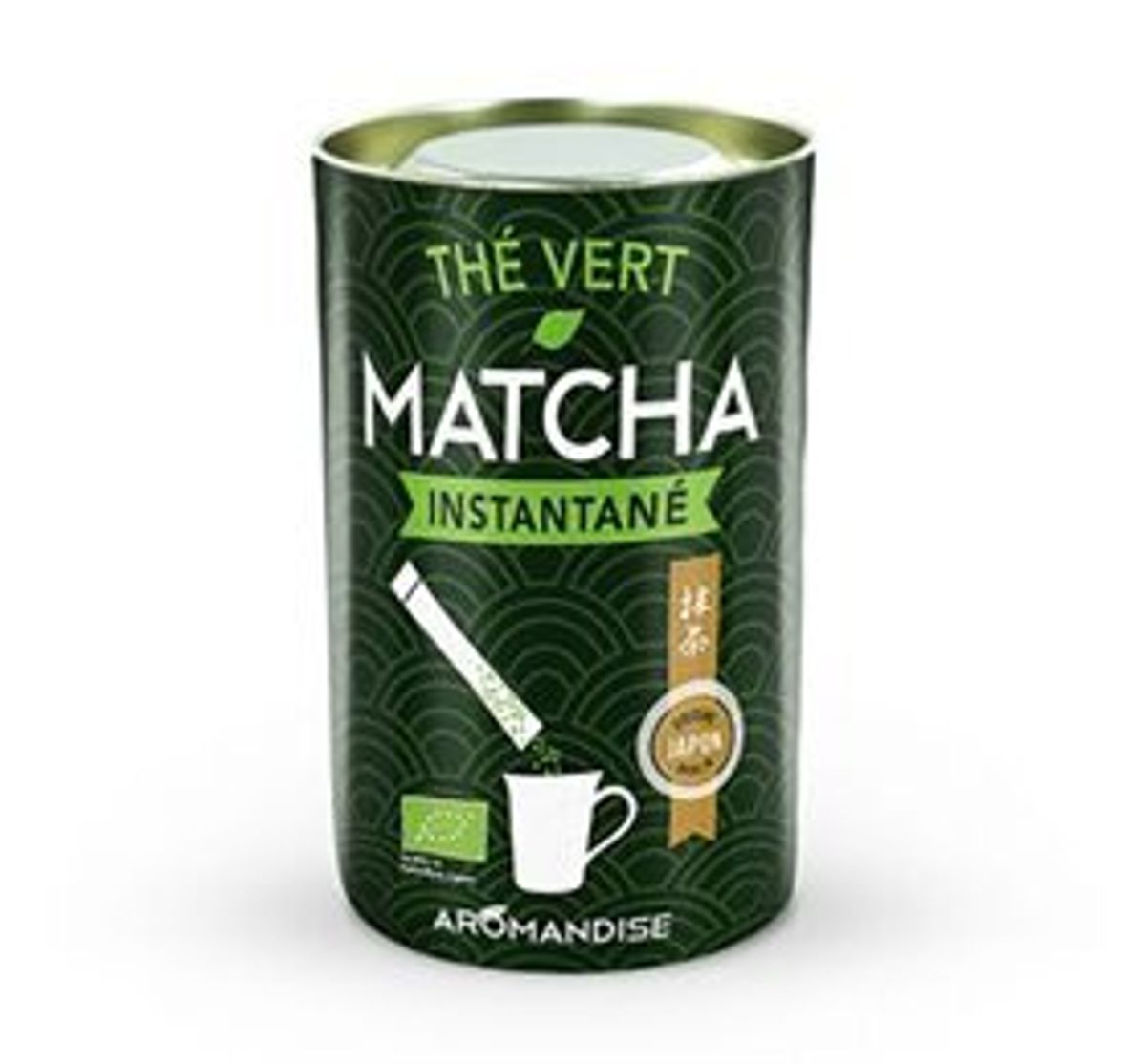 Aromandise Matcha instant te sticks Ø, 25stk.