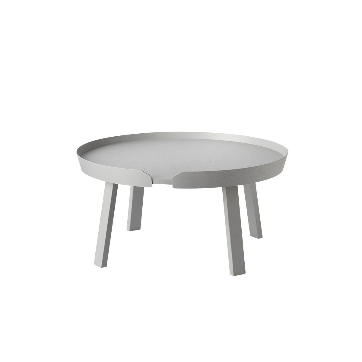 Around Coffee Table, large fra Muuto (Grey)