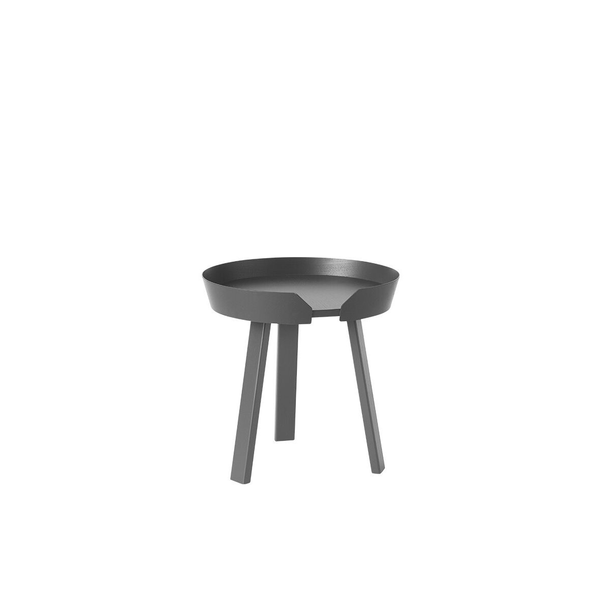 Around Coffee Table, small fra Muuto (Anthracite)