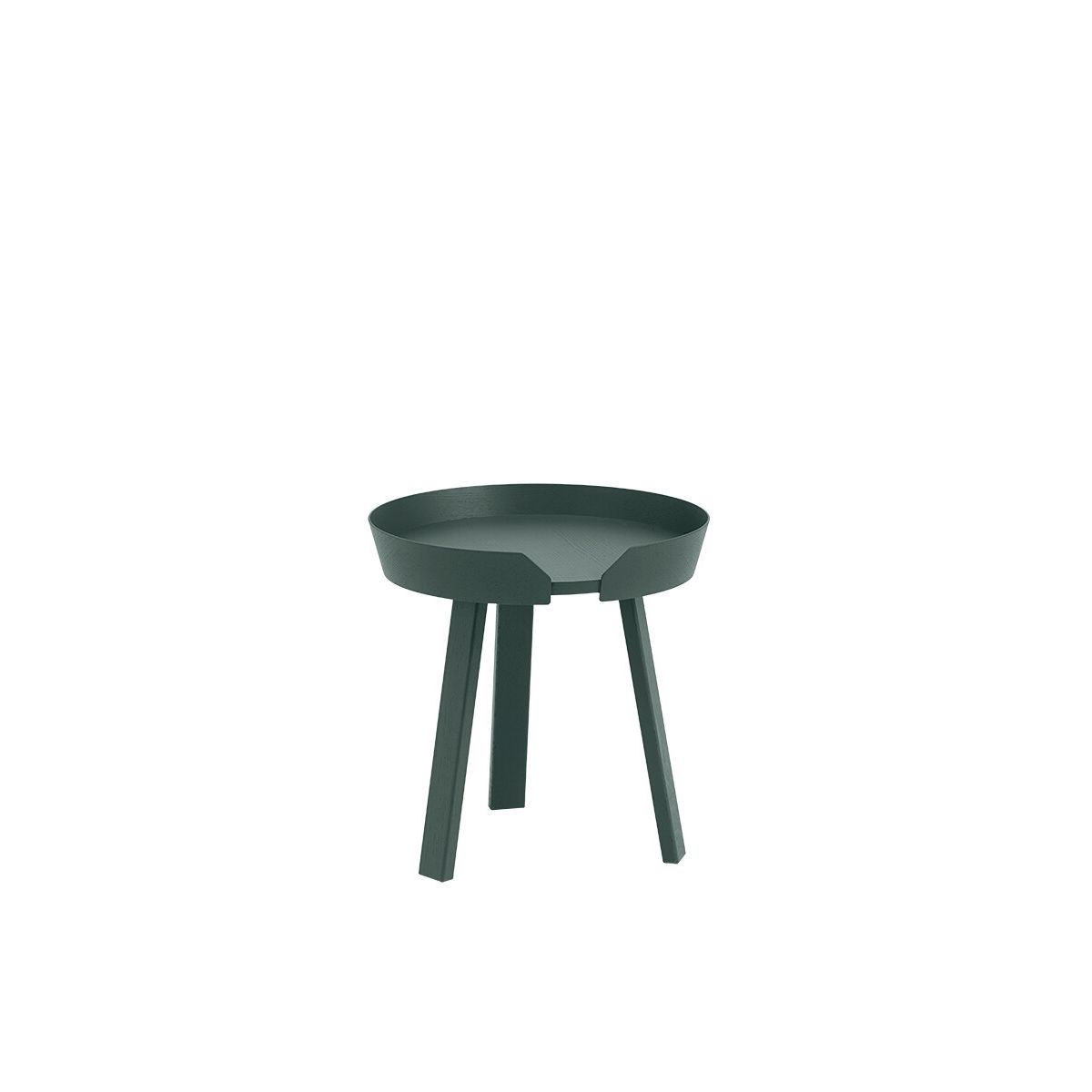 Around Coffee Table, small fra Muuto (Dark green)