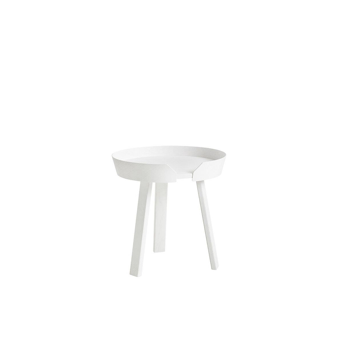 Around Coffee Table, small fra Muuto (White)