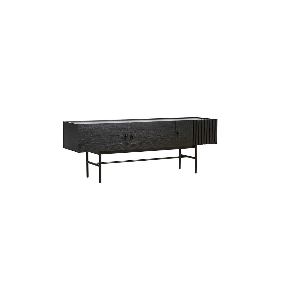 Array Low Sideboard fra Woud (Sort)