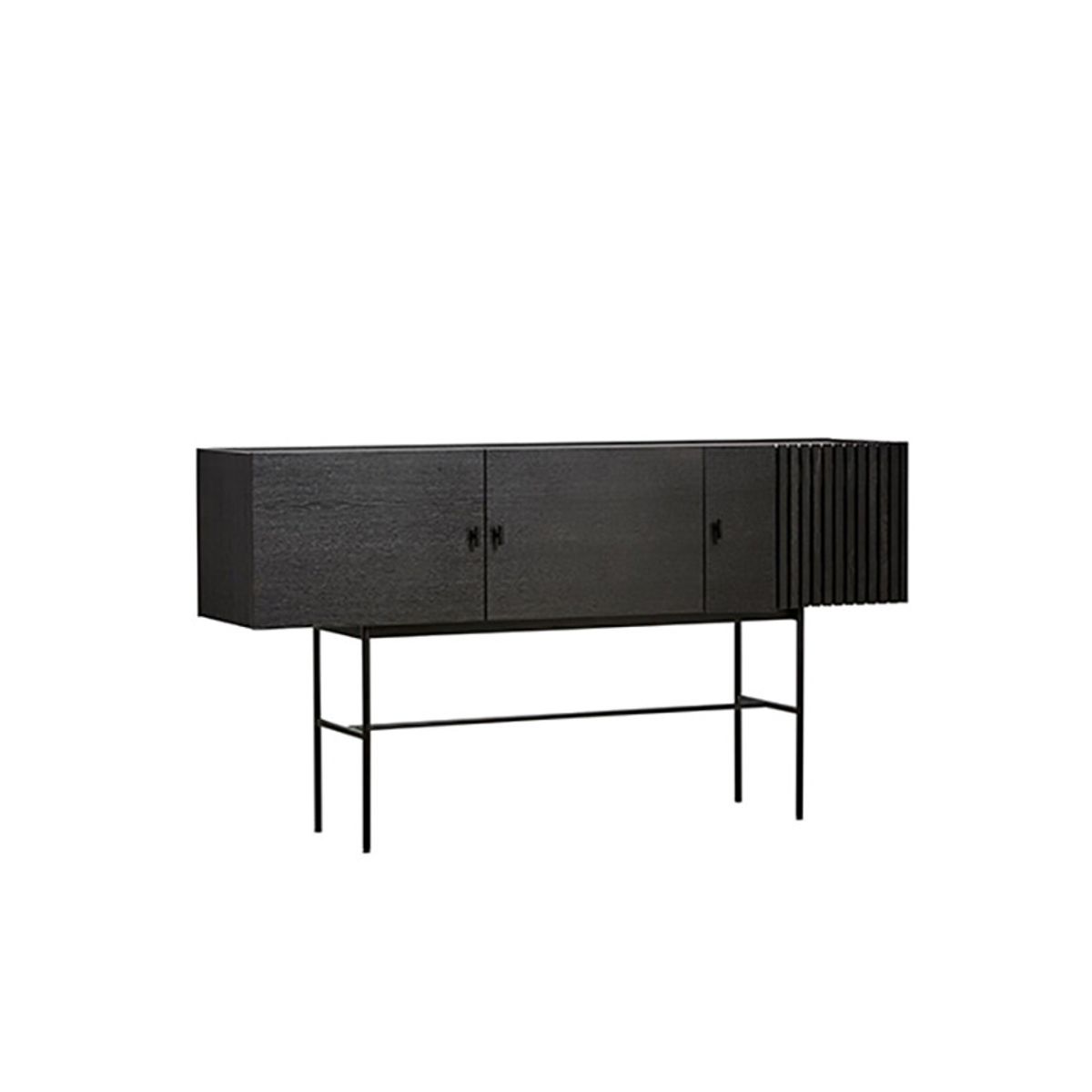 Array Sideboard, 180 cm fra Woud (Sort)