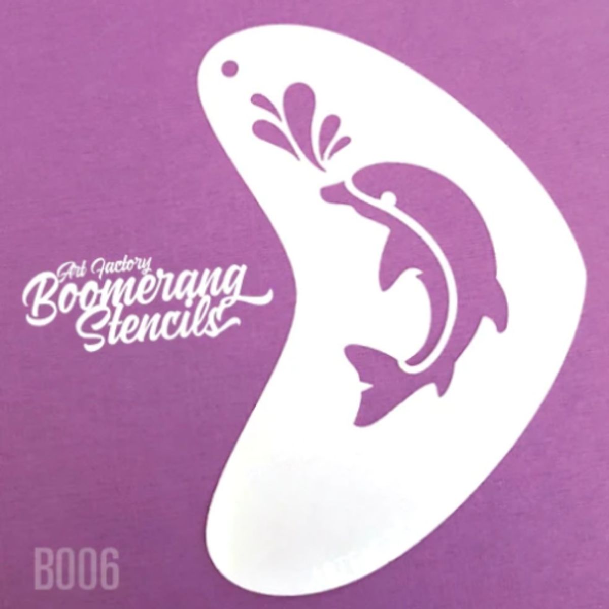 ART FACTORY - Stencil - Dolphin (B006)