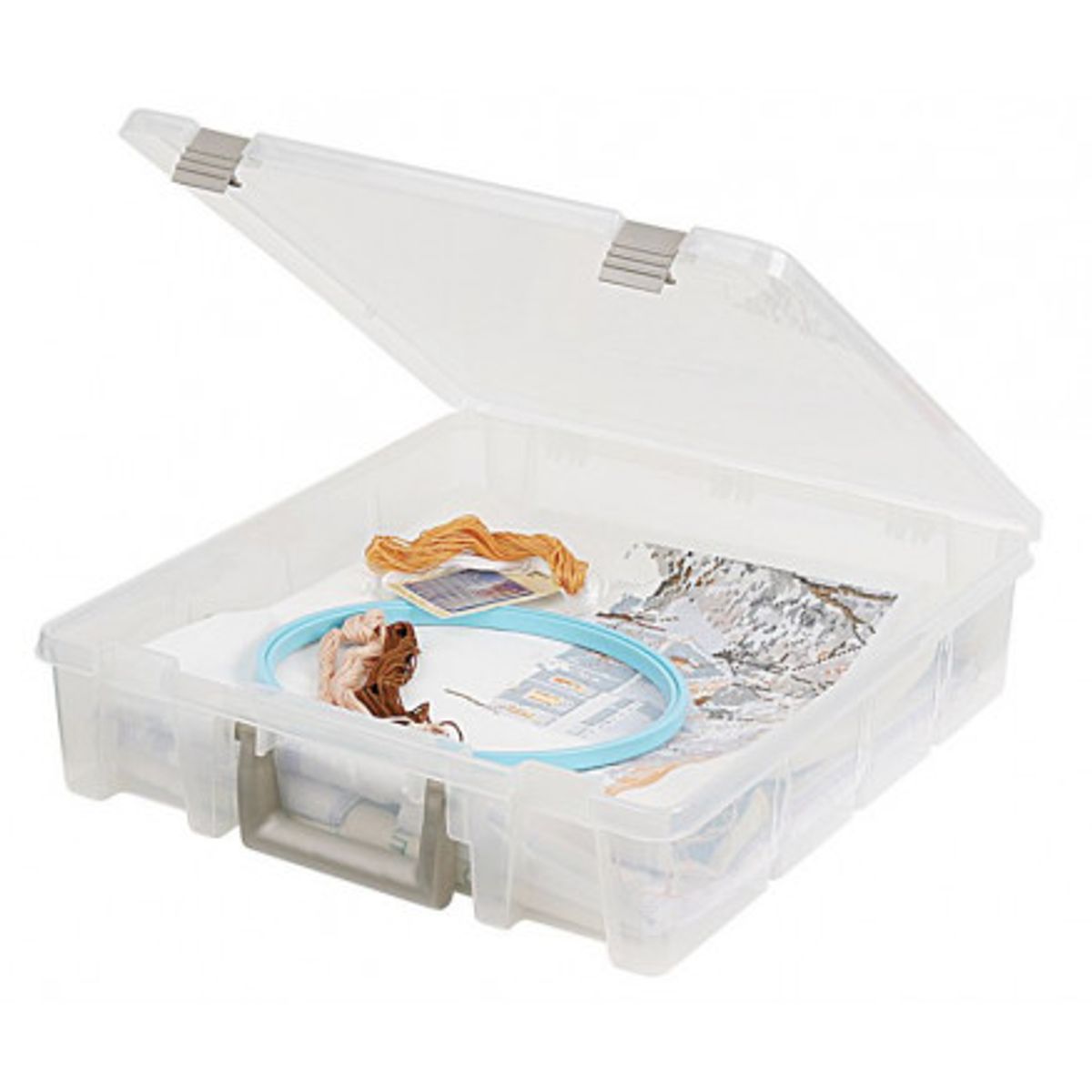 ArtBin Super Satchel Plastboks til tilbehør Transparent 39x35,5x9cm