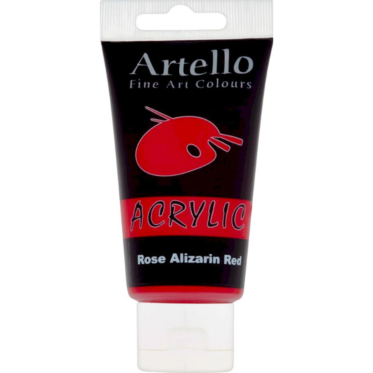 Artello Acrylic - Akrylmaling - 75 Ml - Rose Alizarin Rød