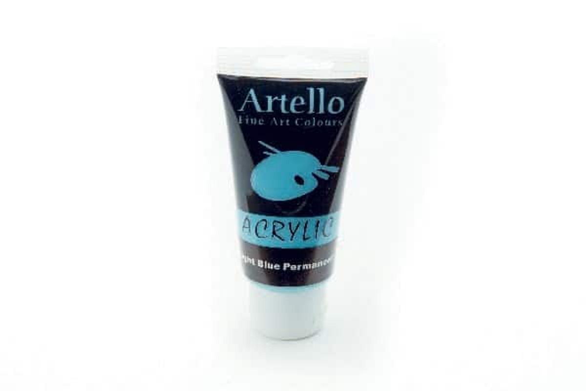 Artello Akrylmaling Lyseblå 75ml