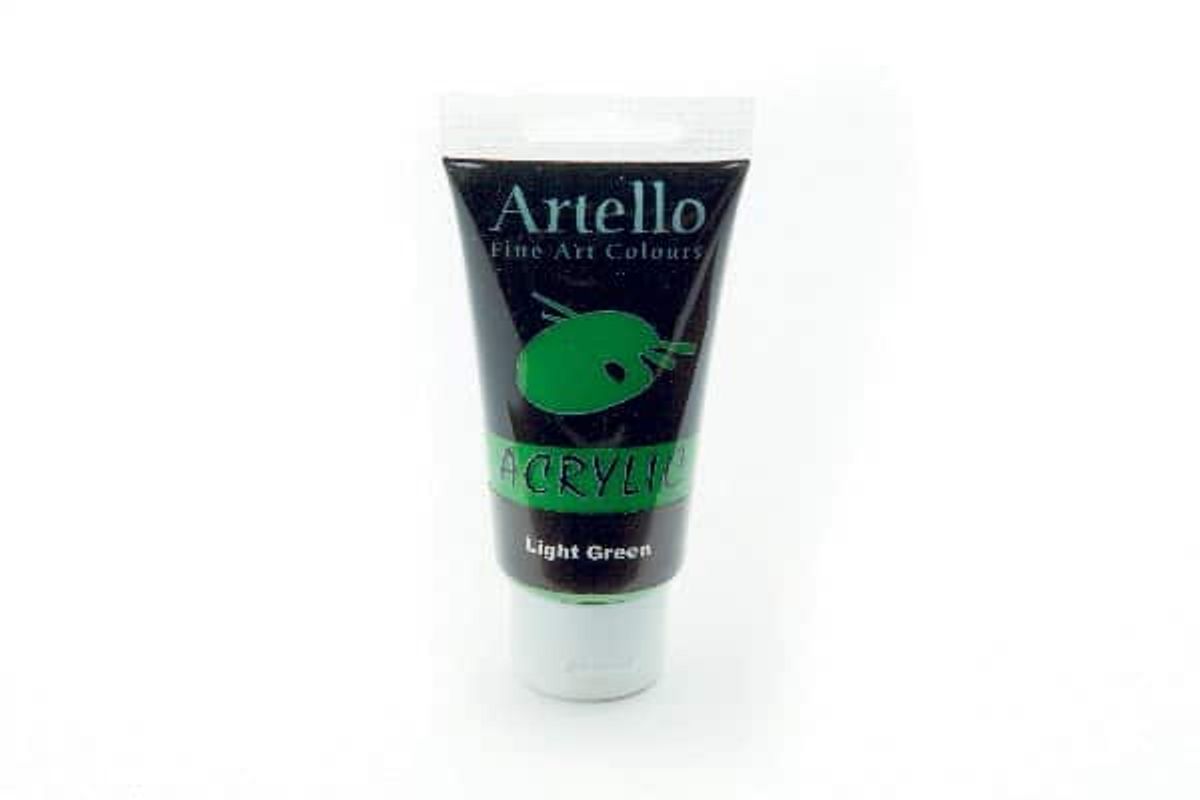 Artello Akrylmaling Lysegrøn 75ml