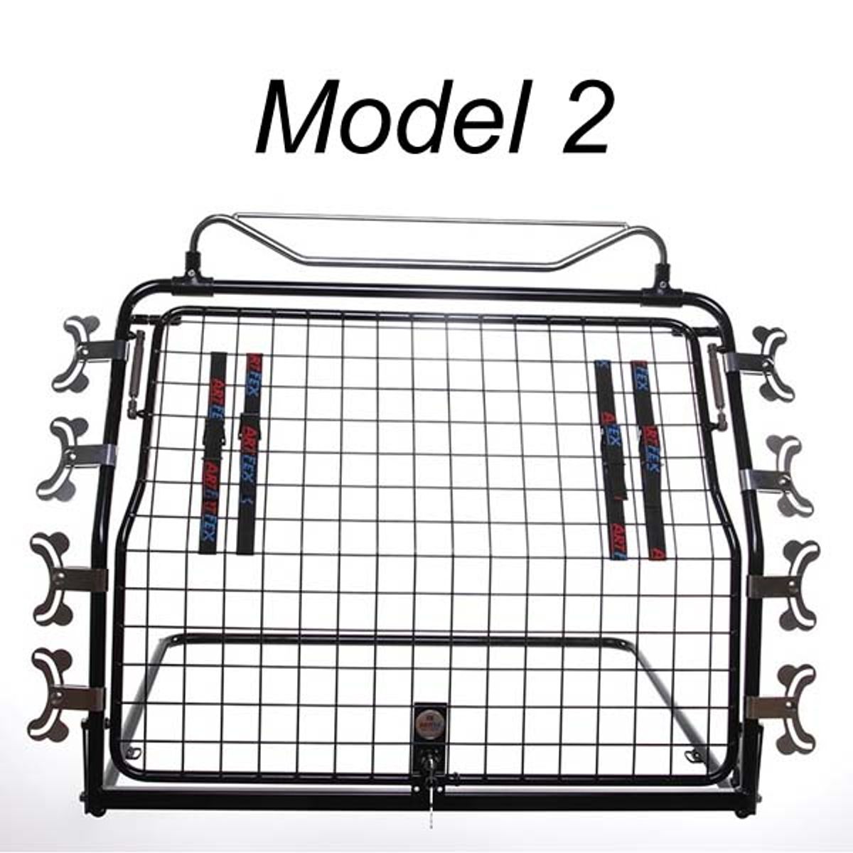ArtFex hundegitter, Model 2 med enkelt låge