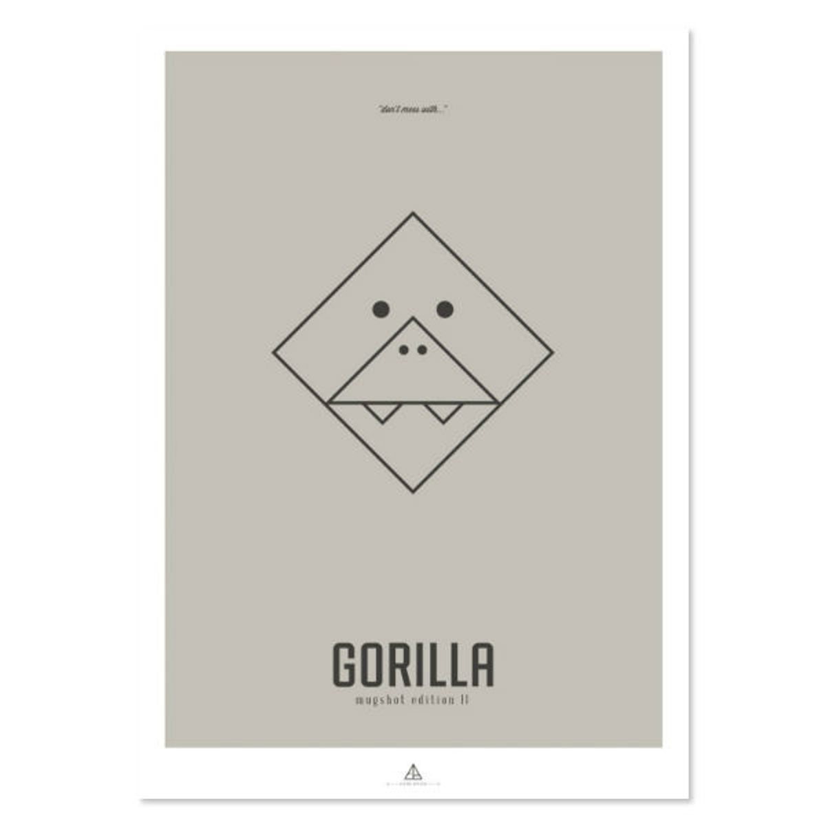 Arthur Zoo - First Edition - "Gorilla" - A3