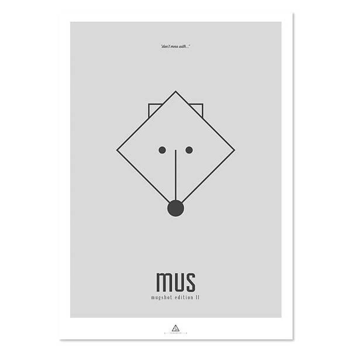 Arthur Zoo - First Edition - "Mus" - A3