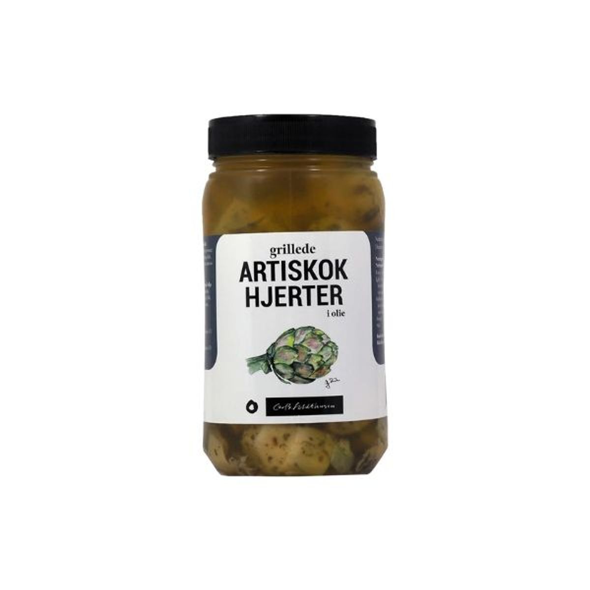 Artiskokhjerte Grillet Hel Bt 1,1 Kg