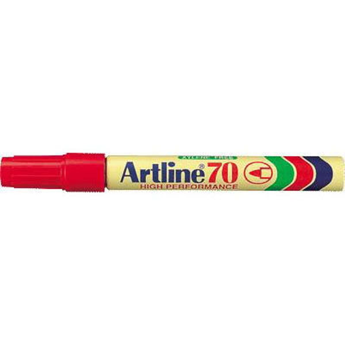 Artline 70 marker 1,5mm rød