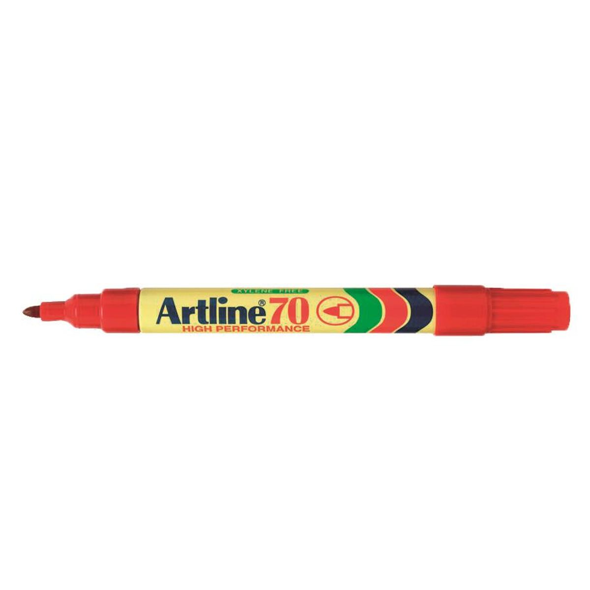 Artline 70 Permanent Marker - 1,5 mm, Rød