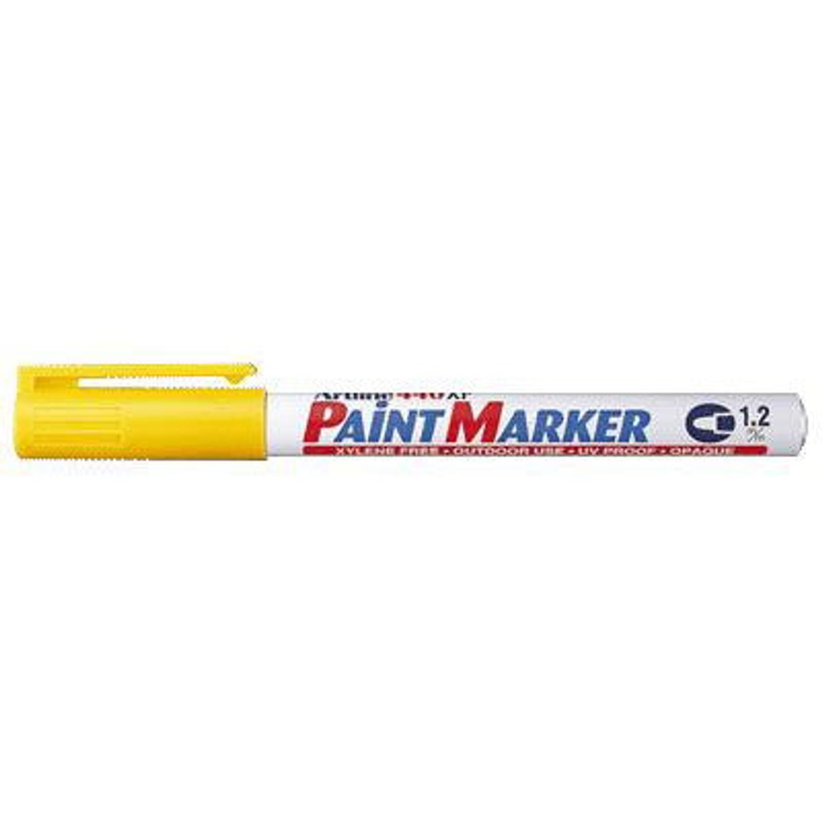 Artline EK440 paintmarker , skrivebredde: 102 gul