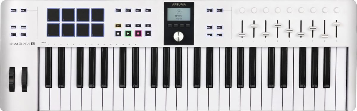 Arturia KeyLab Essential MK3-49 MIDI-Keyboard (Hvid)