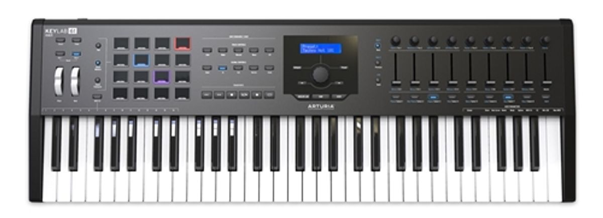 Arturia KeyLab MKII-61 MIDI-Keyboard (Sort)