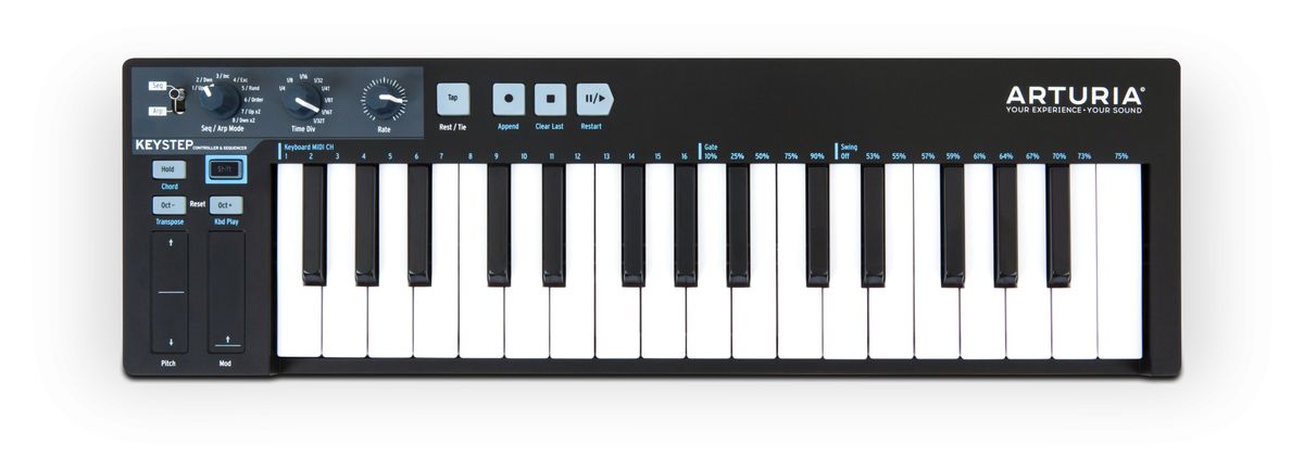 Arturia KeyStep MIDI Keyboard - Black Edition