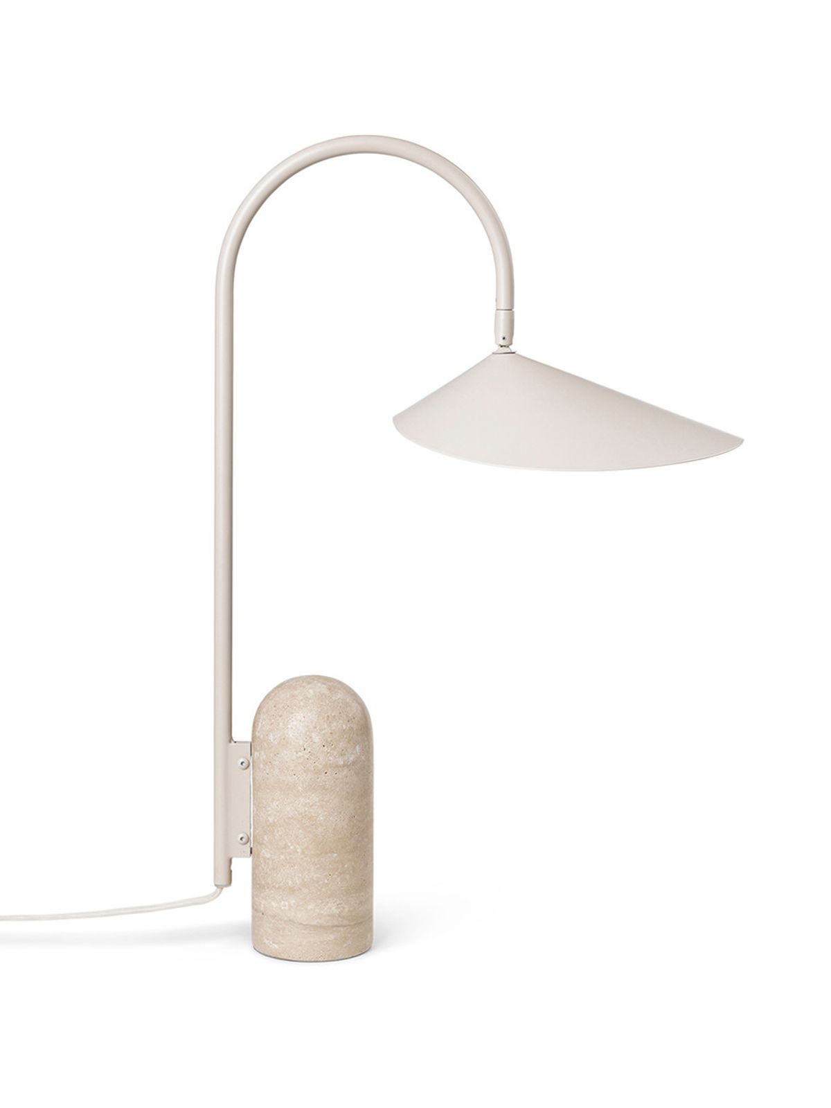 Arum bordlampe fra Ferm Living (Cashmere)