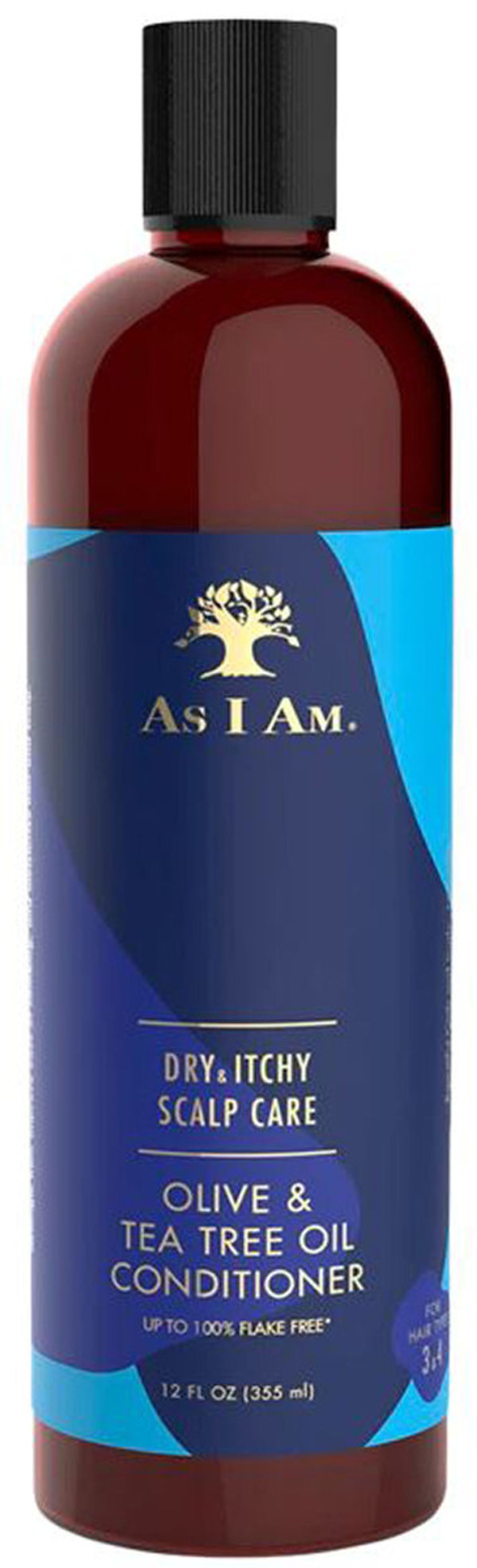 As i am dry & itchy scalp care olive and tea tree oil conditioner 355ml