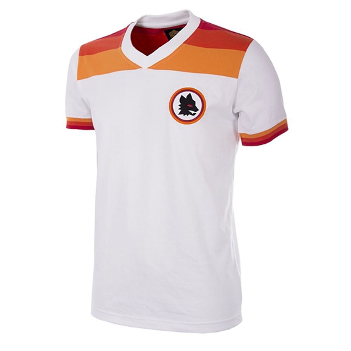 AS Roma 1978 - 79 Short Sleeve Retro Football Shirt-2 Extra Large