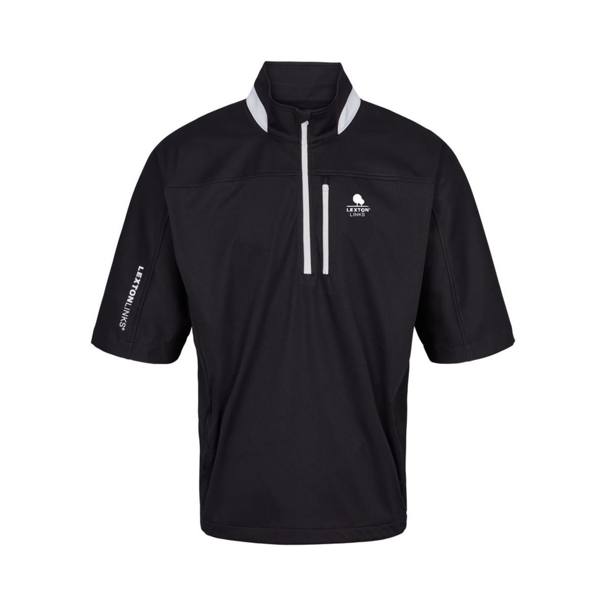 Ascot Windbreaker Short Sleeve Black L