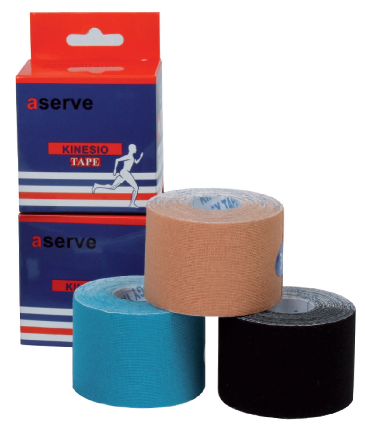 Aserve Kinesiologi Tape Hudfarve (5cm x 5m)