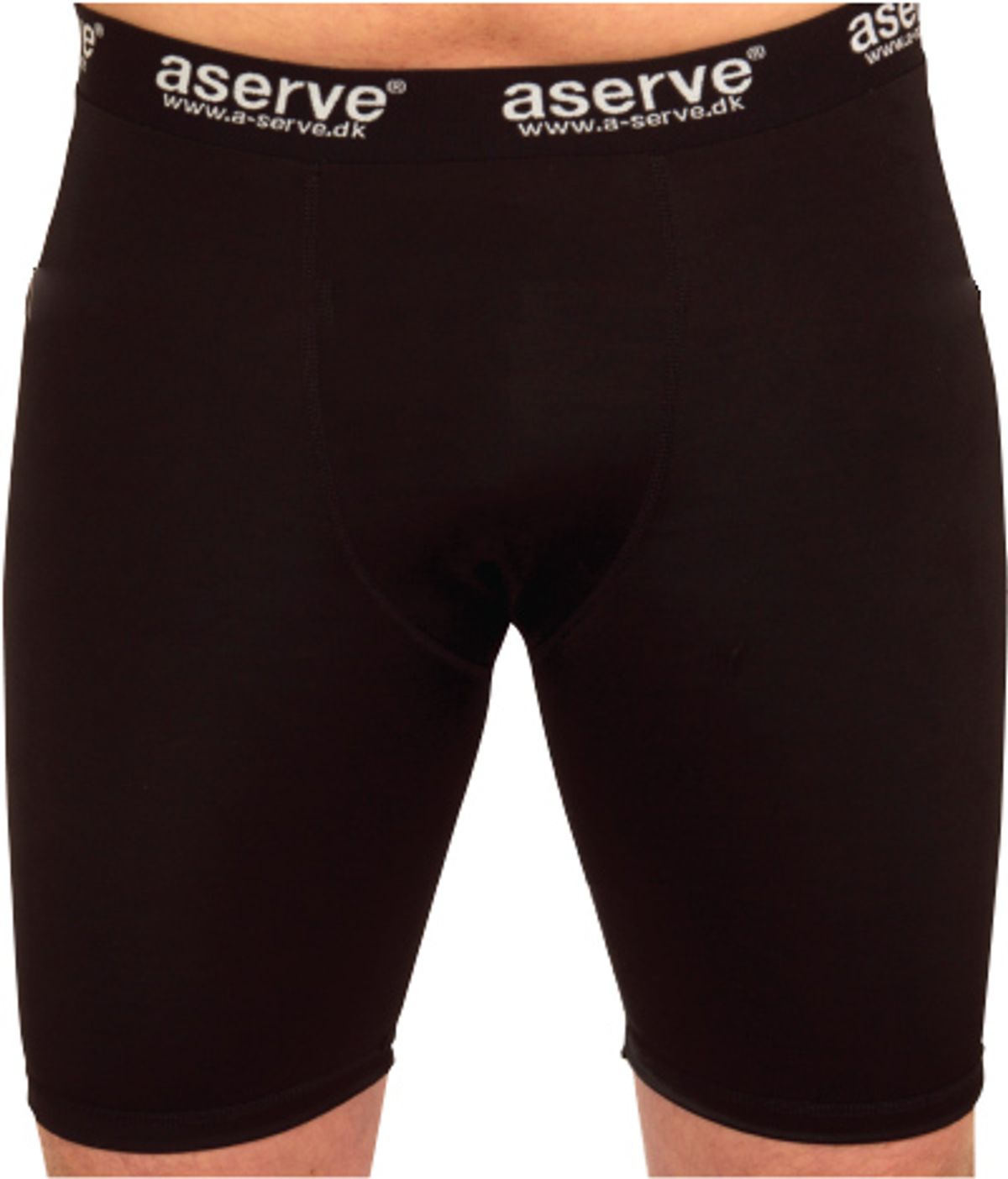 Aserve Kompressionsshorts Hvid - Large