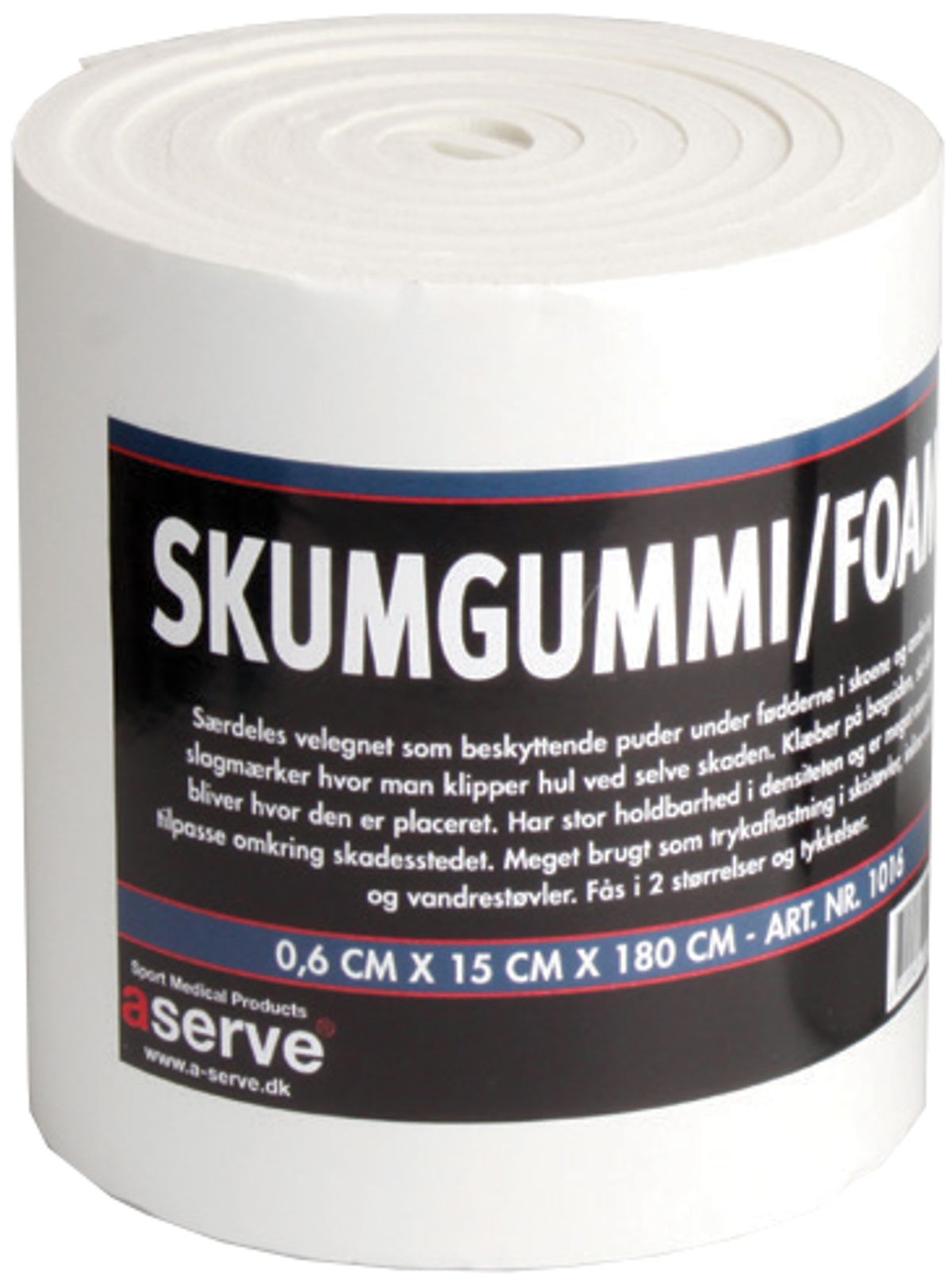 Aserve Skumgummi Foam Bandage 60mm