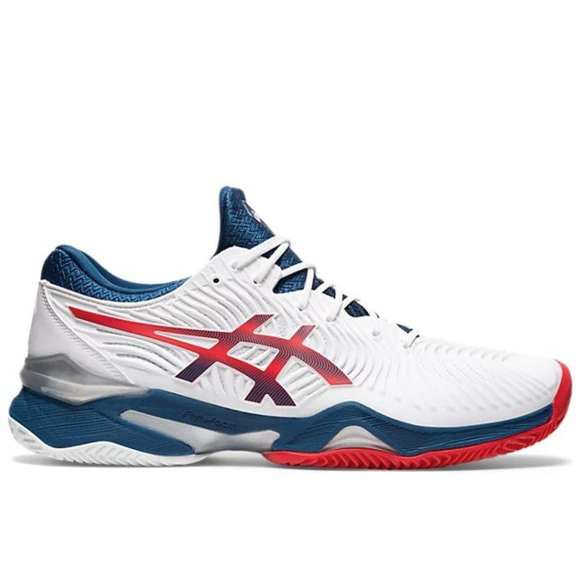 Asics Court FF 2 Clay Hvid/Mako Blå