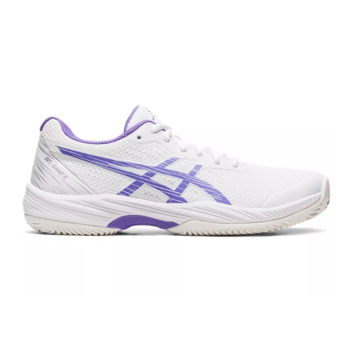 Asics Gel-Game 9 Clay Women White/Amethyst