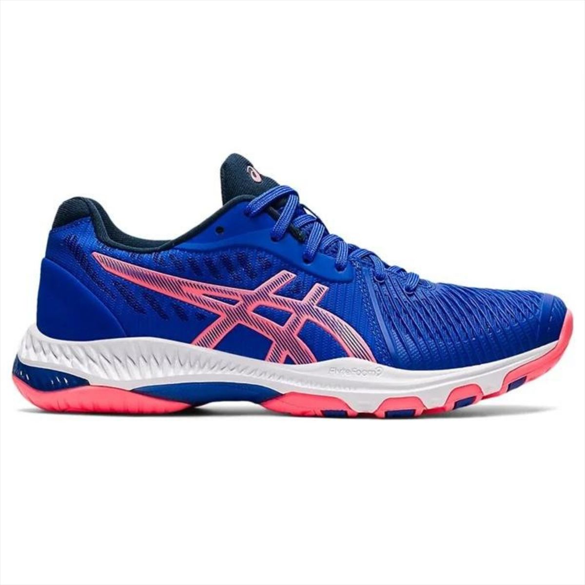 Asics Netburner Ballistic FF 2 Dame Lapis Lazuli Blue/Blazing Coral