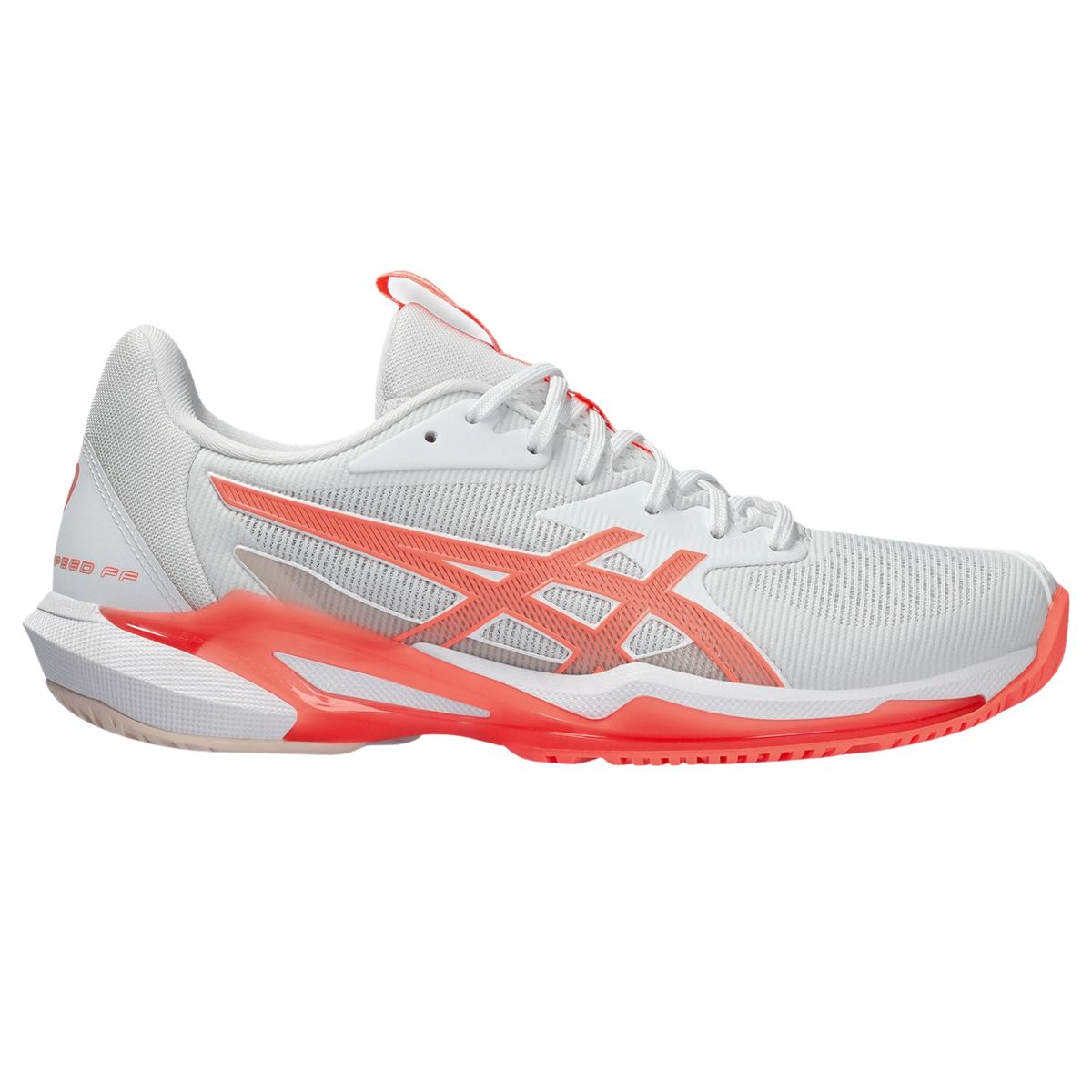 Asics Solution Speed FF 3 Women White/Sun Coral