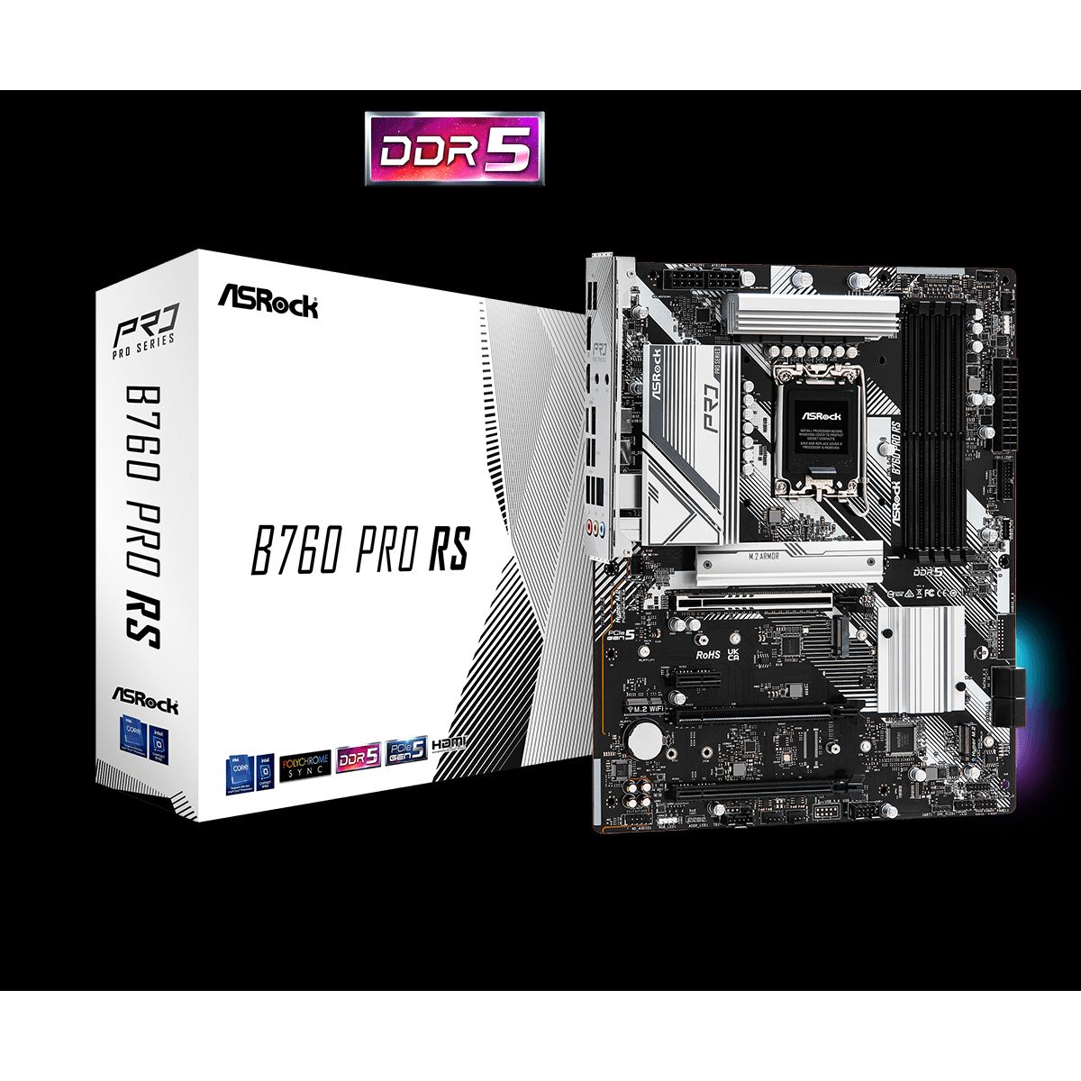 ASRock B760 PRO RS - Bundkort