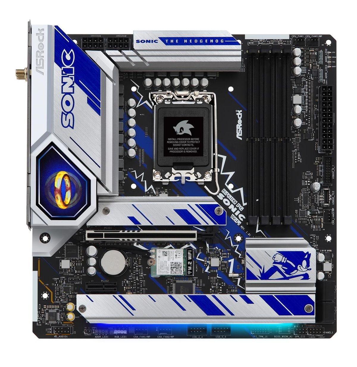 ASRock B760M PG SONIC WIFI - Bundkort