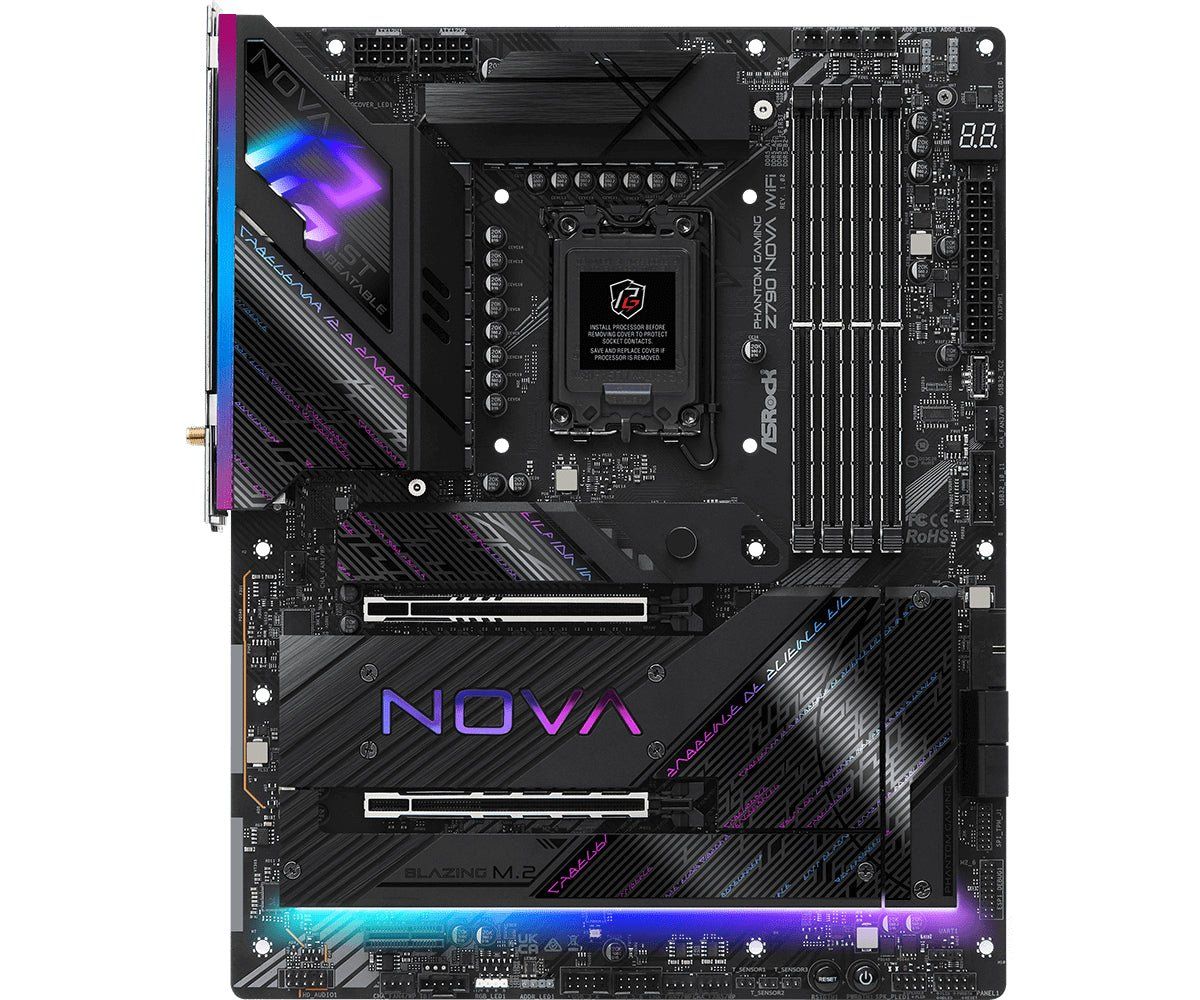 ASRock Phantom Gaming Z790 NOVA WiFi ATX LGA1700 sokkel Intel Z790 - Bundkort